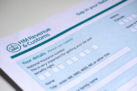 self-assessment tax return form